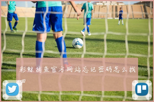 彩鲸捕鱼官方网站忘记密码怎么找回